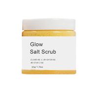 Scrub Corporal, Exfoliante Corporal Iluminante - Refrescante Exfoliante De Sal | Brillar E Hidratar El Exfoliante De La Piel Para El Cuidado Nutritivo De La Cara, El Cuerpo Y El Pie