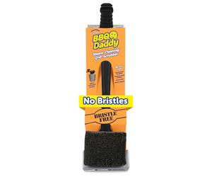 Scrub Daddy BBQ Daddy - Cepillo de Limpieza Barbacoa con Raspador y Abrebotellas, Limpiador de Parrillas de Barbacoa, Sin Cerdas de Alambre con FlexTexture, Cepillos Limpiadores para BBQ