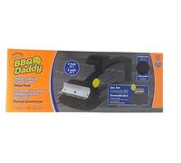 Scrub Daddy - BBQ Daddy - Limpiador de parrilla de limpieza a vapor, duradero y resistente al calor, FlexTexture activado por agua, fabricado en Vietnam
