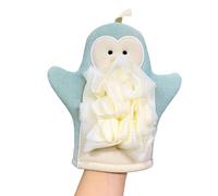 Scrub Mitt - Guantes exfoliantes corporales , esponja de ducha y manopla, accesorios de baño para eliminar la piel muerta | Guantes exfoliantes corporales de fibra natural para ducha, spa