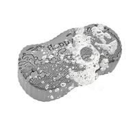 Scrub Sponge Body, Foam Shower Sponge, Daily Bath Pad with Gentle Texture, Multipurpose Bathroom Cleaning Supplies, Women Men Family Care, Back Bath Sponges for Kids Boys Girls Children