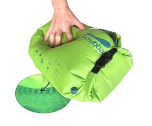 Scrubba Sistema de Lavado Portátil 2.0 - Bolsa Estanca Impermeable para Viajes Autocaravana Camping Senderismo - con Tabla de Lavar