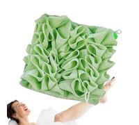 Scrubber para almohadillas de luffa, exfoliante de espalda de lufa - Esponja de baño Esponja Loofah Toallita de ducha - Toalla de baño de luffa, esponja de ducha para adultos y niños