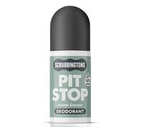 Scrubbingtons - Desodorante natural Pit Stop de secado rápido, aroma mágico y suave de brisa del océano, sin aluminio, sin alcohol, listo para la aventura, para adultos sensibles - 75 ml