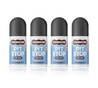 Scrubbingtons Pit Stop Kids Natural Deodorant Roll On Coconut 4x 75ml