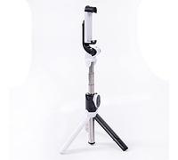 SCRUBY 2021 4 en 1 Bluetooth Selfie Stick Trípode Selfie Stick con control remoto inalámbrico y trípode (blanco)