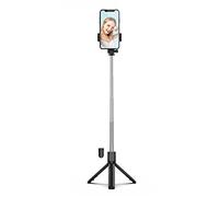 SCRUBY Accesorios de palo selfie Bluetooth inalámbrico 4 en 1 con trípode y monopiés plegables