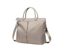 SCRUBY Maletín de negocios para mujer, bolso de mensajero para mujer, simple y versátil, casual, portátil, beige, Talla única