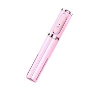 SCRUBY Mini trípode portátil de aleación de aluminio para selfie, inalámbrico, con Bluetooth, para viajes en casa, viajes, color rosa