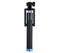 SCRUBY Monopod extensible para cámara de mano, trípode plegable de 27,5 cm-80 cm (azul claro)