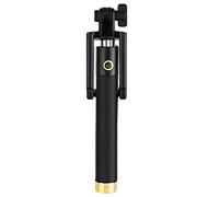 SCRUBY Monopod extensible para cámara de mano, trípode plegable para selfie, 27,5 cm-80 cm (dorado)