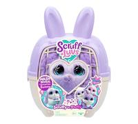 Little Live Pets ScruffaLuvs - Peluches Sorpresa de Conejito de 14 cm con revelación mágica en el Agua, Incluye Caja de Transporte de Lujo de 29 cm