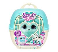 Little Live Pets Scruff Mascota de ScruffaLuvs Rosa - Peluche Sorpresa, 19 cm - Lava para Descubrir 1 de 3 Mascotas rescatadas: Perrito, Conejito o Gatito - Incluye un transportín Deluxe de 22 cm