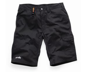 Scruffs Arbeitsshorts Pantalones cortos "Trade Flex" -negros 52