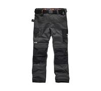 Scruffs Hombre Pro Flex Pantalones de Trabajo Not Applicable, Gris (Graphite 001), (Talla del Fabricante: 28)