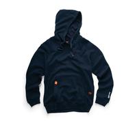 Scruffs Sudadera con Capucha Eco Worker, Azul Marino, M