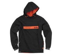 Scruffs Sudadera con Capucha Tech, Negro, XXL para Hombre