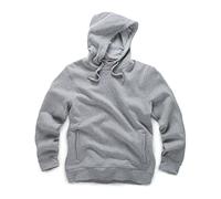 Scruffs Sudadera con capucha Worker Grey Marl L (T54077)
