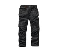 Scruffs T54492 Trade Flex Pantalón Negro 32S