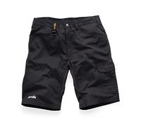 Scruffs Trade Flex Shorts Negro 36" W (T55455)