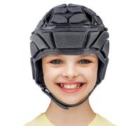 Scrum Cap Men - Gorro acolchado suave y transpirable para niñas | Casco de portero ajustable para niños, niñas y adultos, regalo de cumpleaños