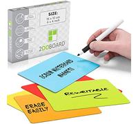 Scrum Tarjetas magnetico y reutizable - 15 x 10 cm - Juego de 25 imanes (Variado)