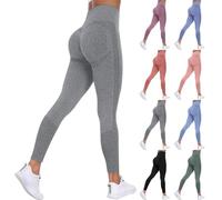 Scrunch Bums - Pantalones de yoga para mujer, leggings de levantamiento de glúteos, control de abdomen, leggings de gimnasio, mallas de entrenamiento para correr, pantalones de pilates de cintura alta