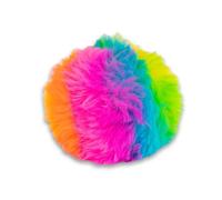 SCRUNCHEMS Pelota de azúcar Furry Sugar, Arco Iris, Slow Rize Squishy, Juguete antiestrés, una Edad suministrada, más de 3 años