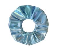 Scrunchies con bolsillo con cremallera, gomas para el pelo para cola de caballo - Gomas para el pelo con compartimento secreto - para mujeres y niñas cabello fino y rizado