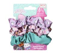 Scrunchies Disney, Minnie, Princesas, Frozen II, Lilo & Stitch, carga de los 101, Aristogatos, Gomas para el pelo de tela, coletas, 3 unidades, multicolor (Gabby's Dollhouse)