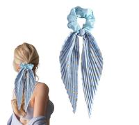 Scrunchies Hair Ties Set, No Pull Ponytail Holders, Elastic Fashion Hair Accessories for Women Girls, Gentle Stretch Scrunchies for Thick Medium Long Styling, Daily Use Home Office Travel Party