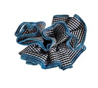 Scrunchies Pelo 2 gomas elásticas vintage de gran tamaño for el pelo for niñas, tela, for ballet, con volantes(Color4)