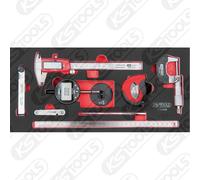 Scs Messwerkzeug-Satz, 8-tlg. En 1/3 Sistema de Repuestos 713.2008