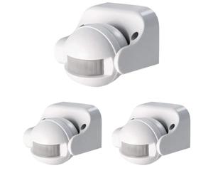 SCS SENTINEL Detecteur de mouvement LightSensor Blanc (Paquete de 3)