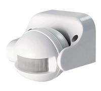 SCS Sentinel - Detector de Movimiento para Exteriores de 12 m - Blanco - Ángulo Amplio de 180°, IP44 - Iluminación automática jardín y Patio - Seguridad hogar con detección - HCN0043