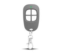 SCS Sentinel Mando a distancia 4 canales 433,92 MHz para puerta y garaje, mando a distancia Sentinel compatible con AAM0085, seguro, duradero y fácil de programar, gris