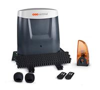 SCS Sentinel - MCO0108 Automatismo con cremalleras para puertas correderas - 24V - 2 mandos a distancia - 50m de alcance - lámpara parpadeante LED - 5 m de longitud - 500 Kg máx - OpenGate3