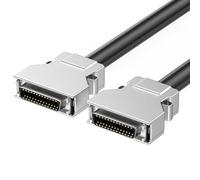 SCSI Cable SCSI hembra a hembra con conectores de metal para máquinas de datos, máquinas de cinta, escáneres para almacenamiento de datos
