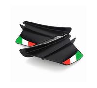 SCSTHRCRA Alerón de Motocicleta Deflector De Aire para Motocicleta, Kit De Alerón Aerodinámico, para B&MW S1000RR, S1000R, S 1000 RR R (Black)