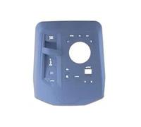 SCSTHRCRA Para B&MW I5 G60 2024 Almohadilla Silicona Para Engranaje Control Central, Cubierta Protectora Cojín Con Botón Seda Molduras interiores de coche(W)