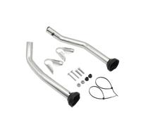 SCSTHRCRA Para B&MW R 1300 GS para R1300GS R1300gs 2023 2024 Kit de Barra de Choque de Motor Original con puntal de Refuerzo Plateado, Accesorios para Motocicleta Defensa Protector de Motor