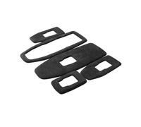 SCSTHRCRA Para B&MW X1 IX1 2023-2025 Panel De Control Central Gamuza Marco Decorativo Cubierta Protectora Interior Del Coche Molduras interiores de coche(A)