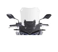 SCSTHRCRA Parabrisas Delantero Motocicleta Aumentado Y Ensanchado (51cm Transparent) para VOGE DS625X, DS 625X, 625DSX, Instalación con Atornillado