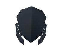 SCSTHRCRA Parabrisas Delantero Motocicleta Parabrisas De Aleación De Aluminio para Motocicleta Y&amaha MT-125 2018-2022 2019 2020 2021 2022 2023 2024