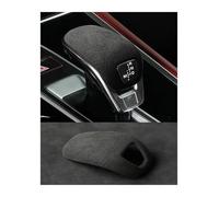 SCSTHRCRA Pomos para Palanca de Coche para P&orsche para Panamera para 971 Tapa De Pomo De Palanca De Cambios Decoración De Embellecedor Pegatina Accesorios Interiores De Coche (Black)