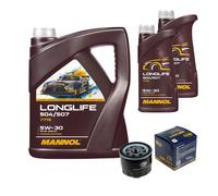 Sct Filtro 7L mannol Longlife 504/507 5W-30 para Dacia Duster 1.5 DCI Nissan