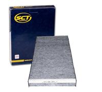 SCT Germany Filtro de habitáculo con carbón activo SAK203 - OEM CUK 4054, LAK 252, AHC 237