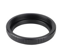 SCT Hembra a m48x0.75 Hilo Masculino T Anillo Adaptador Telescopio Convertidor Portes Conversión Adaptador Aluminio Aleación Negro 45 mm Diámetro de Agujero Transparente para la