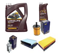 Mannol 7715 SAE 5W-30 Longlife Aceite VW 504.00/507.00 ,MB 229.51 ,4x1 de Litro