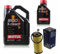 Sct Inspección Set 6L Motul 8100 X-Clean + 5W-30 para Mercedes-Benz